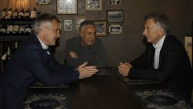 Mauricio Macri cerró su agenda en Mendoza con una cena junto a Alfredo Cornejo. Mauricio Macri cerró su agenda en Mendoza con una cena junto a Alfredo Cornejo.