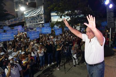 MDZol | Juan Manzur Manzur en un acto de campaña en La Cocha, Tucumán. Foto: Twitter