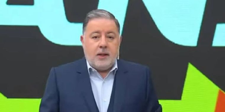 Incógnita por la duración de Fabián Doman en canal América Foto: Captura de video El Trece