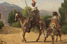 Esta es la versión en la vida real de Don Quijote de la Mancha Foto: Archivo