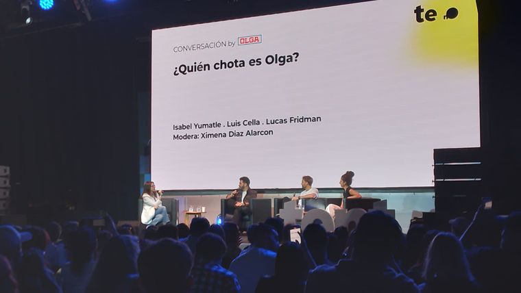 Olga estuvo presente en el evento. Foto: Lucía Simoncelli Olga estuvo presente en el evento. Foto: Lucía Simoncelli