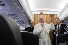 El texto completo de la conferencia de prensa del papa Francisco