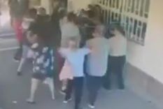 El violento hecho ocurrió en el Hospital Eva Perón.  Foto: Captura de video