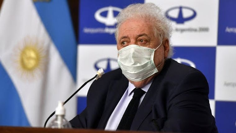 El ministro de Salud, Ginés González García.