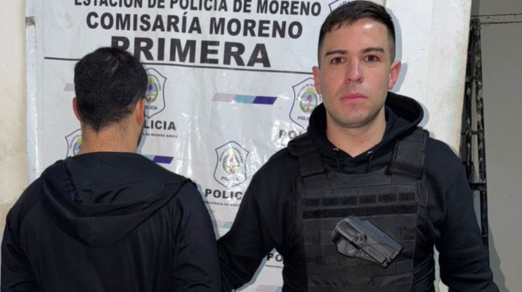 El sospechoso del asesinato en Moreno quedó detenido solo 12 horas después.