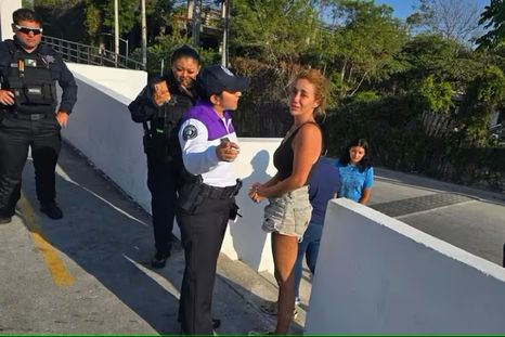 María Belén Zerda, la argentina de 38 años que había desaparecido en Cancún hace más de 10 días, apareció este viernes en la selva con un buen estado de salud. Foto: Gentileza