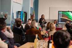 El eje central del encuentro fue un panel sobre experiencias y la integración de los valores cristianos en la gestión empresarial. El eje central del encuentro fue un panel sobre experiencias y la integración de los valores cristianos en la gestión empresarial.