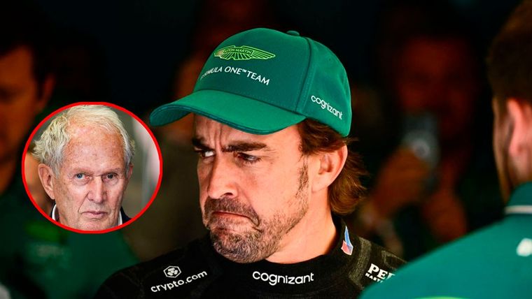 Marko disparó contra Alonso en medio de los rumores que lo vinculan a Red Bull Foto: EFE