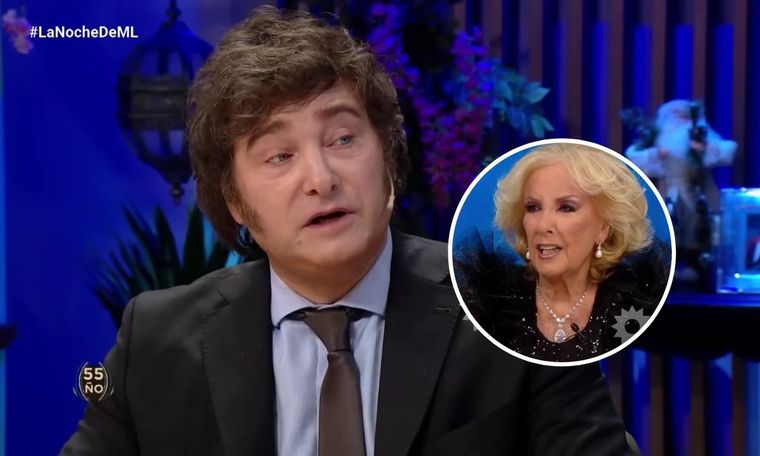 Javier Milei respondió a las preguntas más íntimas de Mirtha Legrand Fue un ida y vuelta distendido entre la conductora y el Presidente