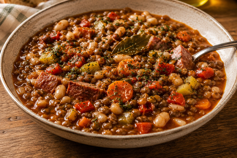 Cómo hacer guiso de legumbres, receta completa Cómo hacer guiso de legumbres, receta completa