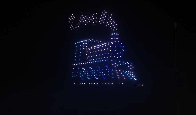 La representación del Expreso en la reinauguración del Gambarte. La representación del Expreso en la reinauguración del Gambarte.