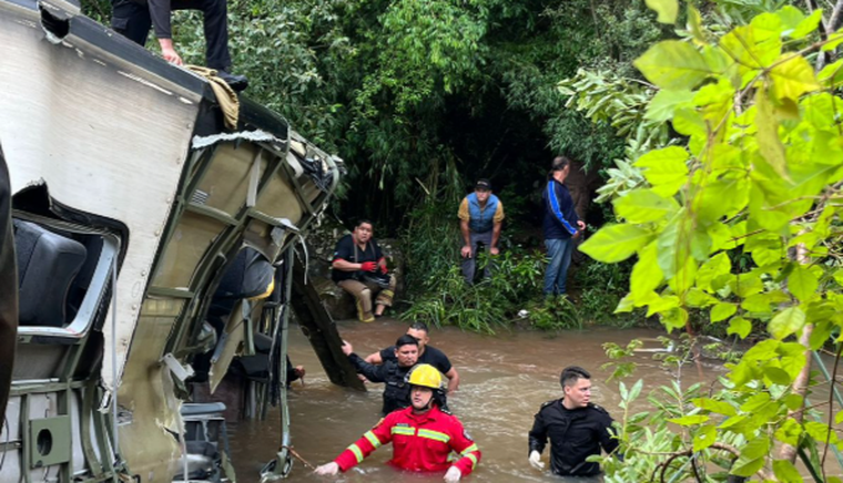 El choque ocurrió sobre la Ruta Nacional 14, a la altura del kilómetro 892.