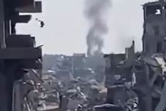 En redes sociales comenzaron a circular videos de cómo quedaron algunas zonas de Gaza tras el bombardeo de Israel.