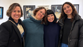 En Aristobula Casa de Arte se puede ver la nueva muestra de Laura Rudman. ¡Más fotos al final de la nota! En Aristobula Casa de Arte se puede ver la nueva muestra de Laura Rudman. ¡Más fotos al final de la nota!