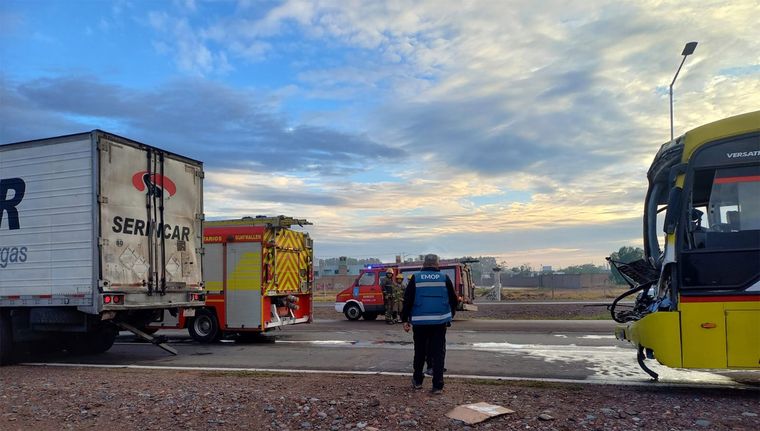 La poca frecuencias de micros de media distancia, una trampa mortal Foto: Yamila Vera
