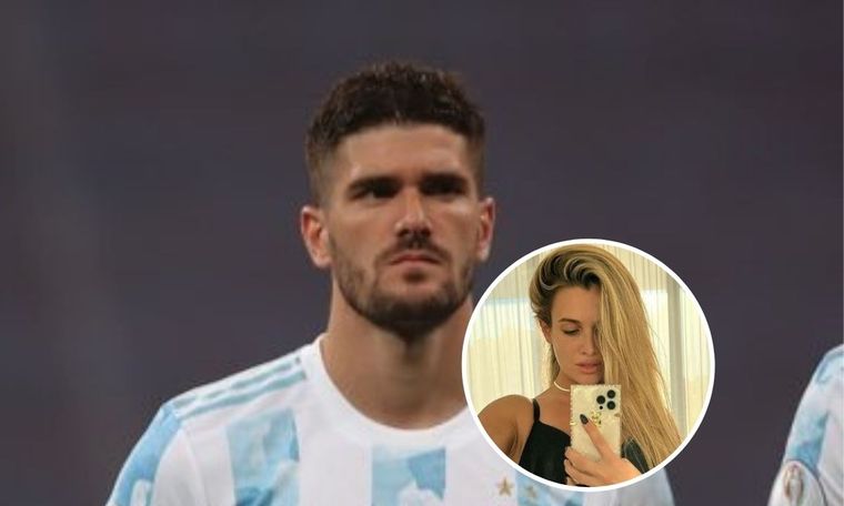 Rodrigo de Paul y Camila Homs