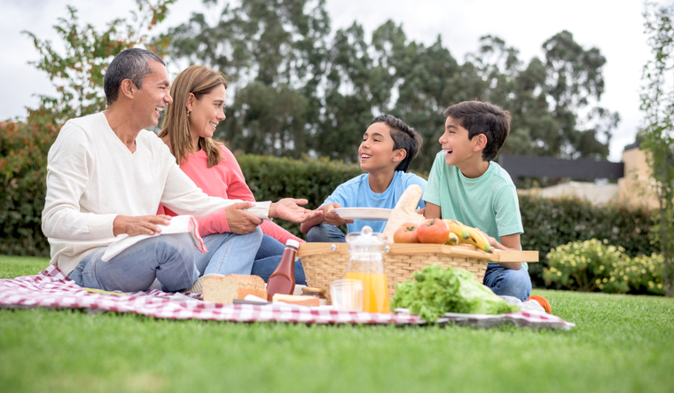 Los picnics son una buena oportunidad para alejar a los chicos de las pantallas. Los picnics son una buena oportunidad para alejar a los chicos de las pantallas.