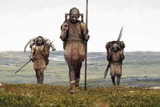 Las caminatas empezaron en África y terminaron al sur de América. Foto: Dpa. Las caminatas empezaron en África y terminaron al sur de América. Foto: Dpa.