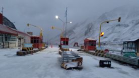 Durante los últimos días se registraron importantes nevadas en alta montaña. Durante los últimos días se registraron importantes nevadas en alta montaña.