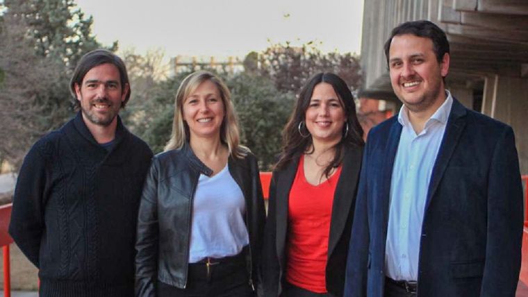 Nicolás del Caño, Myriam Bregman, Noelia Barbeito y Lautaro Jiménez Foto: Gentileza FIT