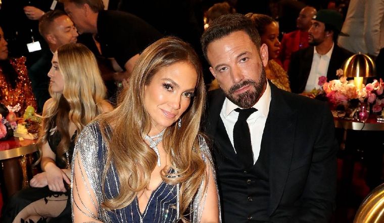 JENNIFER LOPEZ Y BEN AFFLECK LOS ACTORES SE CASARON EN EL 2022 Foto: TWITTER