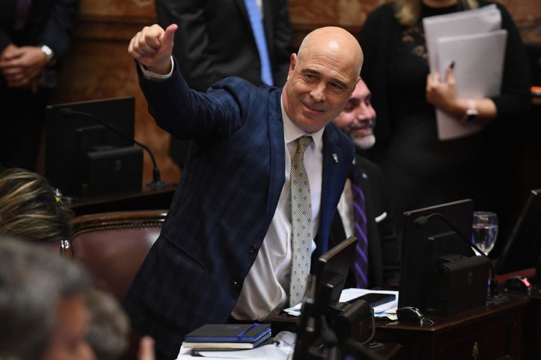 El oficialismo logró la aprobación en general de la Ley Bases Foto: Noticias Argentinas