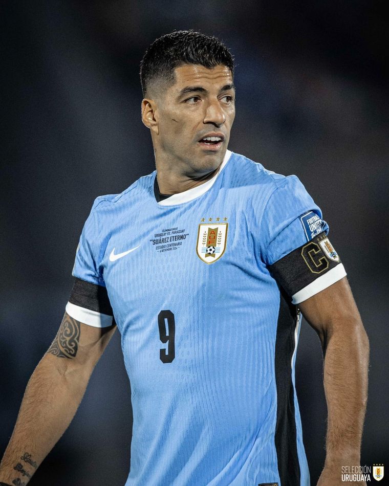 El Pistolero afronta sus últimos partidos con el seleccionado de su país. Foto: Uruguay
