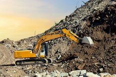 Escombros de Minería Foto: shutterstock