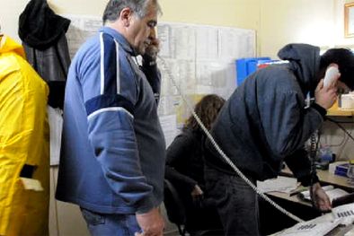 MDZol | La Oficina de Defensa Civil: un llamado tras otro, en un día complicado. Foto: Mediamza.com