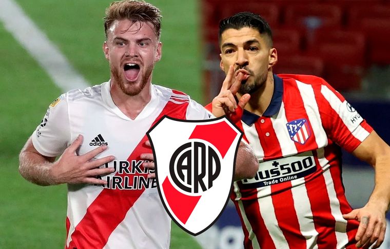 Lucas Beltrán y Luis Suárez Oscar Más aseguró que se quedaría con Beltrán antes que con Suárez.