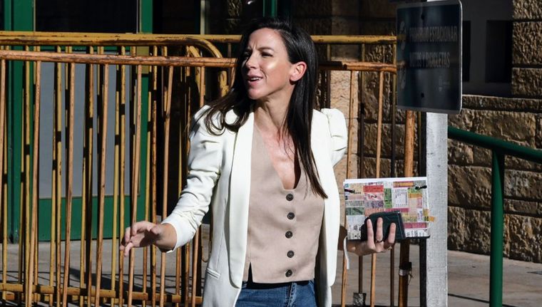 Mercedes Rus, nueva ministra de Seguridad de Alfredo Cornejo, habló con MDZ Radio 105.5 FM Foto: Alf Ponce Mercado/MDZ