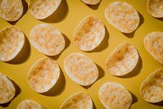 Papas fritas deliciosas y sanas.