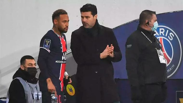 Pochettino también tuvo a Neymar bajo sus órdenes en PSG. Pochettino también tuvo a Neymar bajo sus órdenes en PSG.