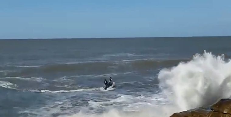 Así buscaban al delincuente Foto: Captura de video