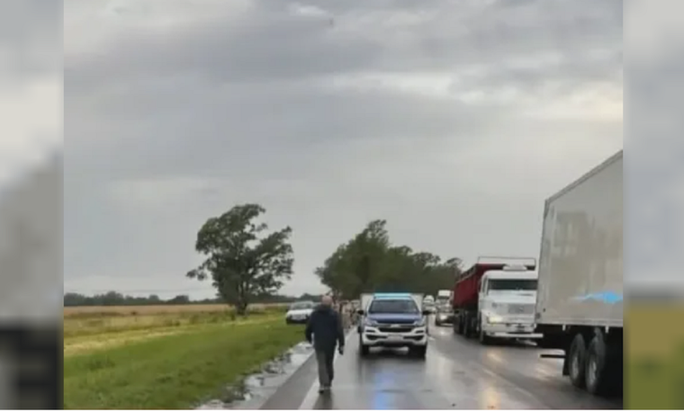 La zona del accidente. Foto: NA