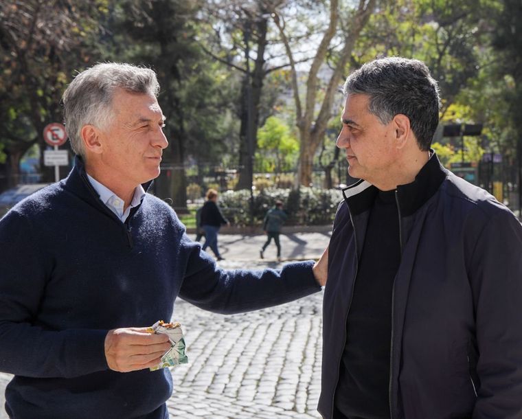 Mauricio Macri y Jorge Macri