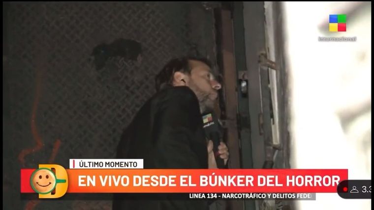 Fabián Rubino compró droga en vivo. Foto: Captura de pantalla