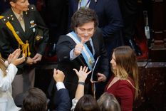 Javier Milei volvió a referirse al caso $LIBRA. Foto: EFE