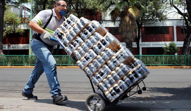 cerveza consumo El consumo de cerveza en Estados Unidos se desacelera. Foto: Efe.