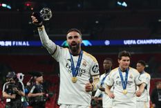 Carvajal podría ser sancionado gravemente por la UEFA. Foto: EFE Carvajal podría ser sancionado gravemente por la UEFA. Foto: EFE