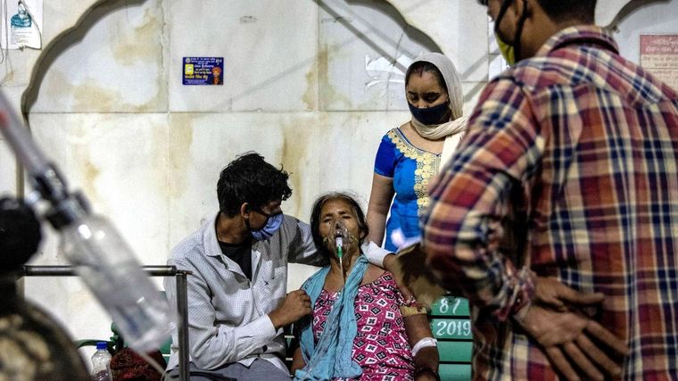 India tiene ya distintas infecciones, en pacientes recuperados. Foto: Elpais.
