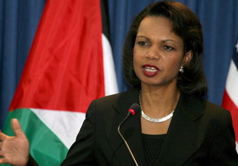 La secretaria de Estado de EE.UU., Condoleezza Rice. Foto: EFE
