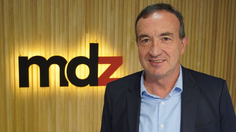 Gabriel Fidel, vicerrector de la UNCUYO, en diálogo con MDZ.