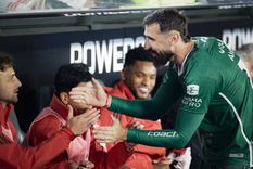 Lucas Pratto y Marcelo Gallardo volvieron a cruzarse el domingo pasado en el Monumental tras una relación que no había terminado bien.