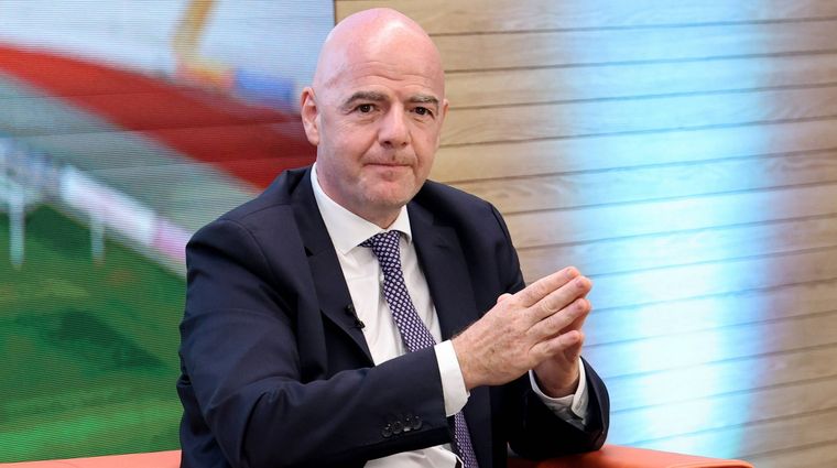 Gianni Infantino, presidente de la FIFA Foto: FIFA