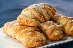Prepara esta receta de trenzas de hojaldre