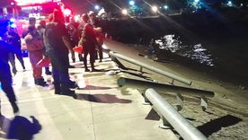 dramatico rescate en la costanera: pescadores salvaron a una mujer y su hija tras caer al rio
