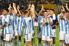 Los pibes están cerca de cumplir el primer objetivo. Foto: @Argentina Los pibes están cerca de cumplir el primer objetivo. Foto: @Argentina