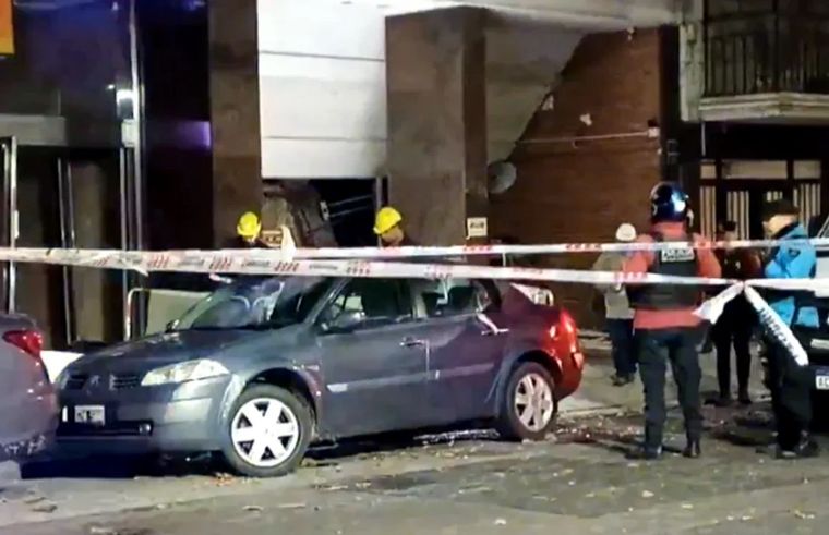 Una caldera exploto en un edificio de Recoleta y se desplegó un amplio operativo Foto: NA