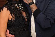 China Suárez y Mauro Icardi. Foto: Instagram @sangrejaponesa